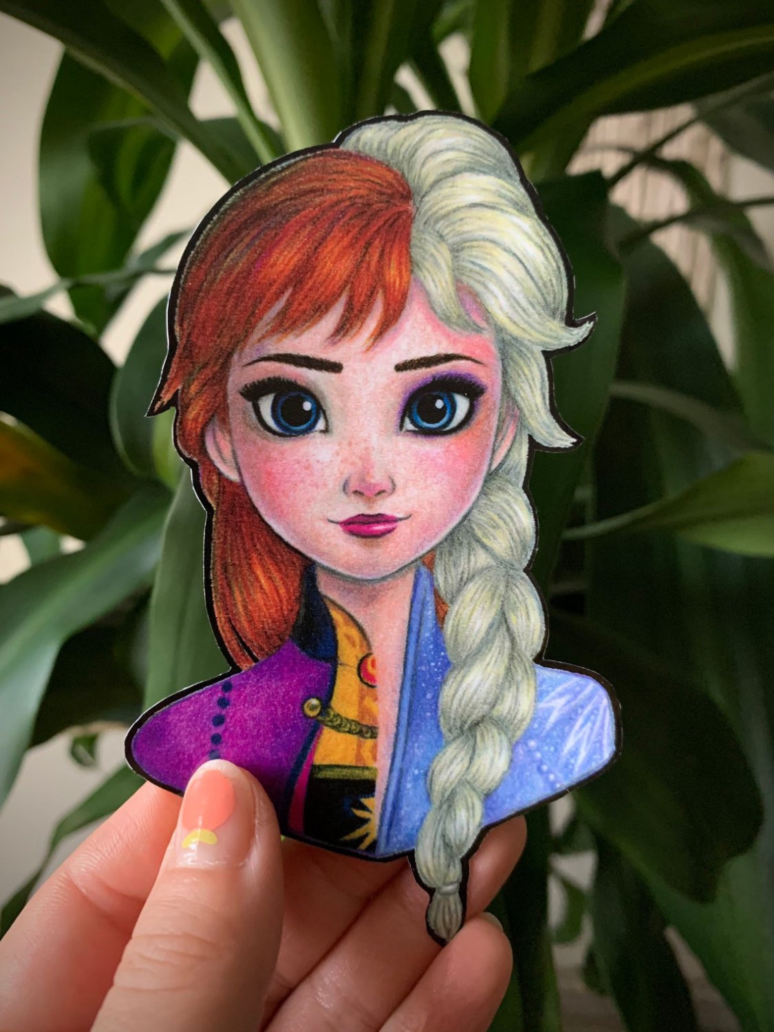 "FROZEN SISTERS&acirc;�� VINYL STICKER