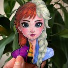 "FROZEN SISTERS” VINYL STICKER