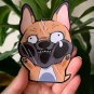 "FRENCHIE SPLAT!&acirc;�� VINYL STICKER