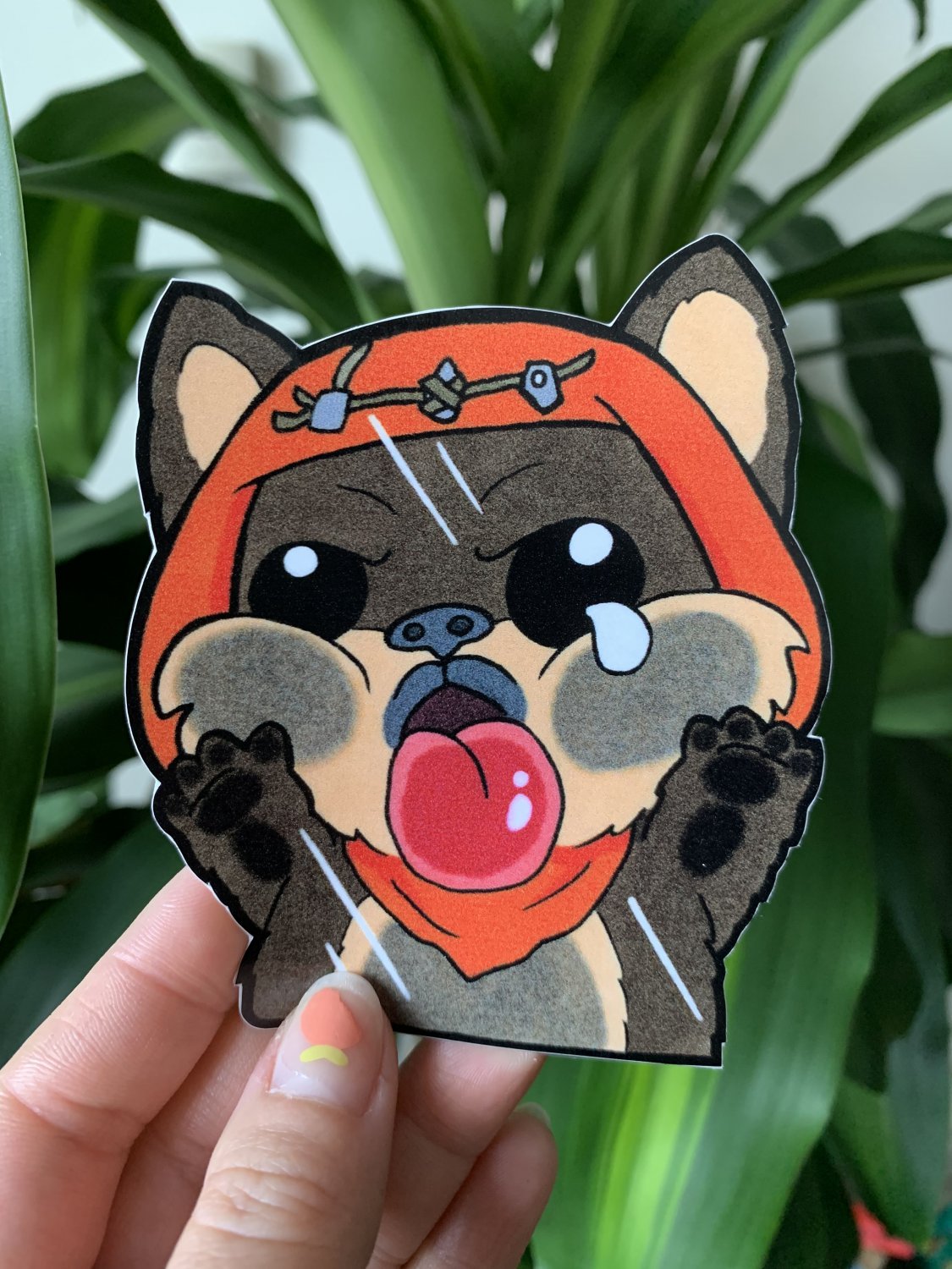 "EWOK SPLAT!&acirc;�� VINYL STICKER