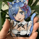 "REM” VINYL STICKER