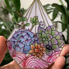 "PINK TERRANIUM” VINYL STICKER