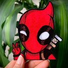 "DEADPOOL” PEEKER VINYL STICKER