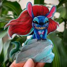 "STITCH MERMAID” PEEKER VINYL STICKER