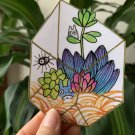 "ORANGE TERRARIUM” VINYL STICKER