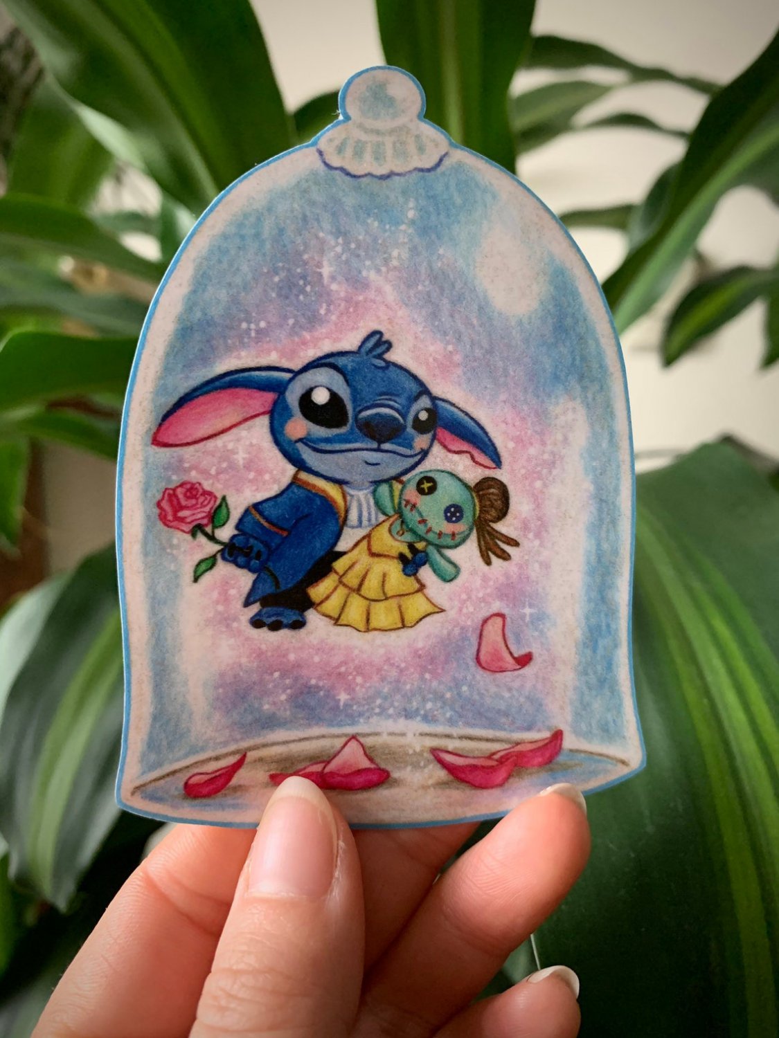 "TALE AS OLD AS TIME&acirc;�� VINYL STICKER