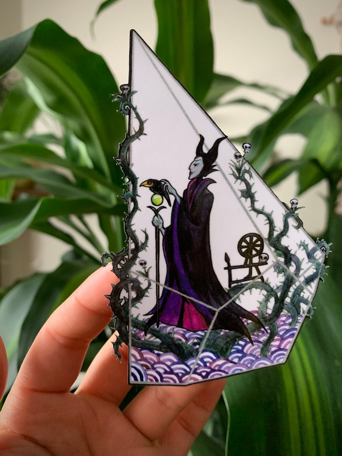 "MALEFICENT TERRARIUM&acirc;�� VINYL STICKER