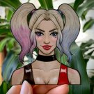 "HARLEY QUINN” PEEKER VINYL STICKER