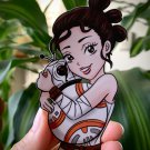 "REY & BB8” PEEKER VINYL STICKER