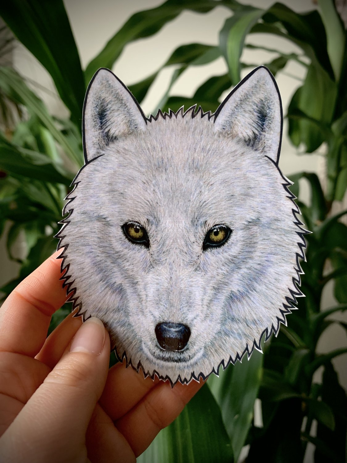 "MOTHER WOLF&acirc;�� VINYL STICKER