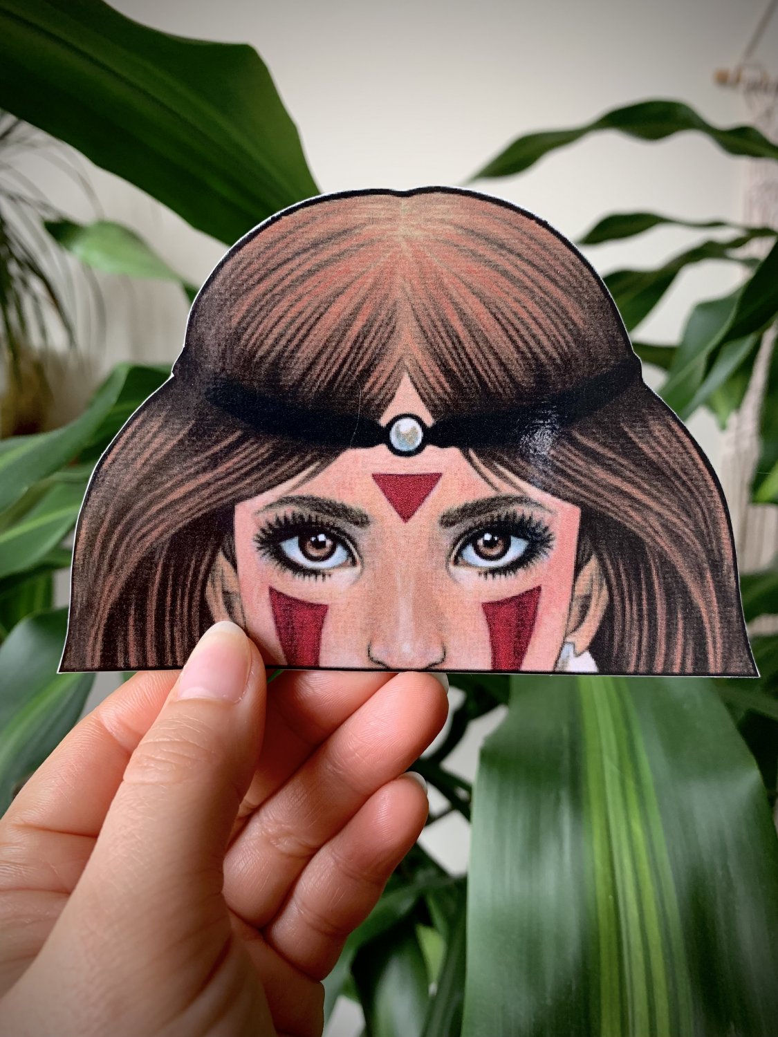"MONONOKE&acirc;�� PEEKER VINYL STICKER