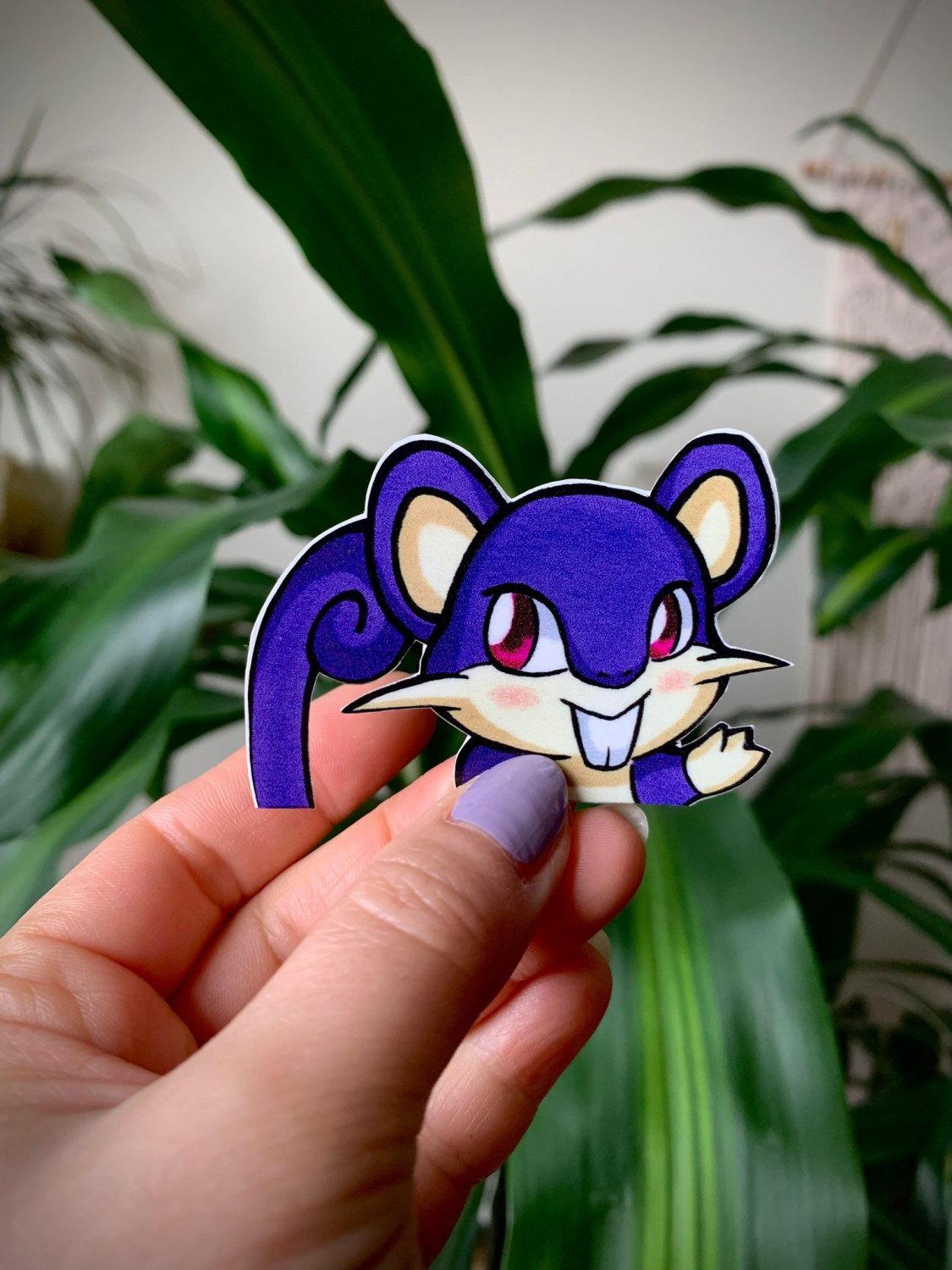 "RATTATA&acirc;�� VINYL PEEKER STICKER