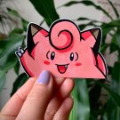 "CLEFAIRY” VINYL PEEKER STICKER