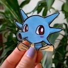 "HORSEA” VINYL PEEKER STICKER