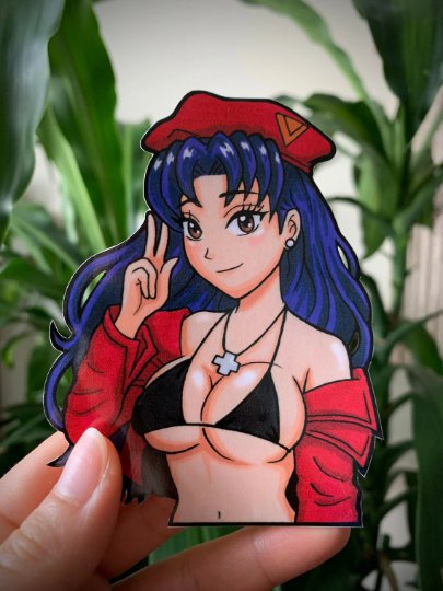 "MISATO&acirc;�� PEEKER VINYL STICKER