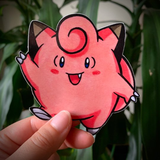 "CLEFAIRY&acirc;�� VINYL STICKER