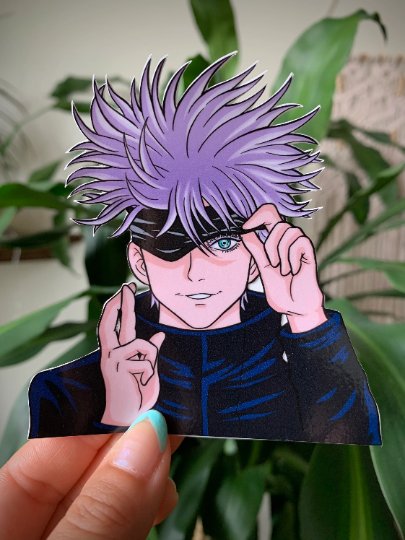 "GOJO&acirc;�� PEEKER VINYL STICKER