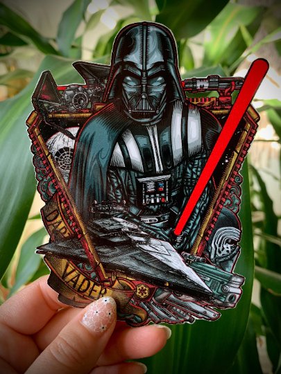 "DARTH VADER&acirc;�� VINYL STICKER