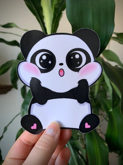 "PANDA&acirc;�� VINYL STICKER