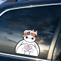 "BAYMAX & MOCHI&acirc;�� PEEKER VINYL STICKER