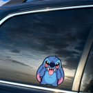 "NAUGHTY STITCH” PEEKER VINYL STICKER