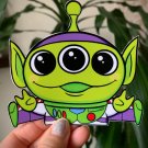 "ALIEN BUZZ” PEEKER VINYL STICKER