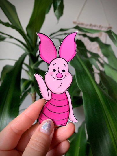 "PIGLET&acirc;�� PEEKER VINYL STICKER