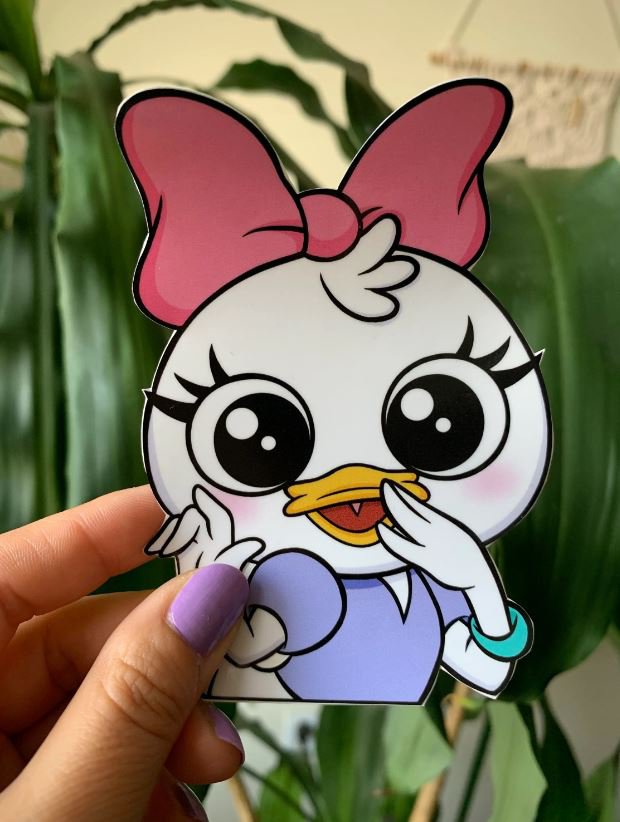 "DAISY&acirc;�� PEEKER VINYL STICKER