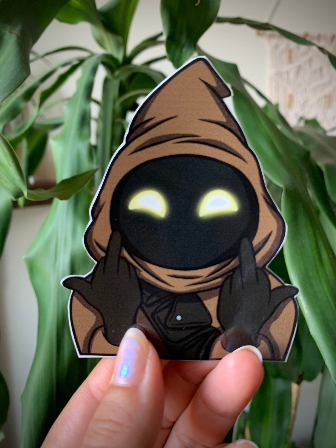 "JAWA&acirc;�� PEEKER VINYL STICKER