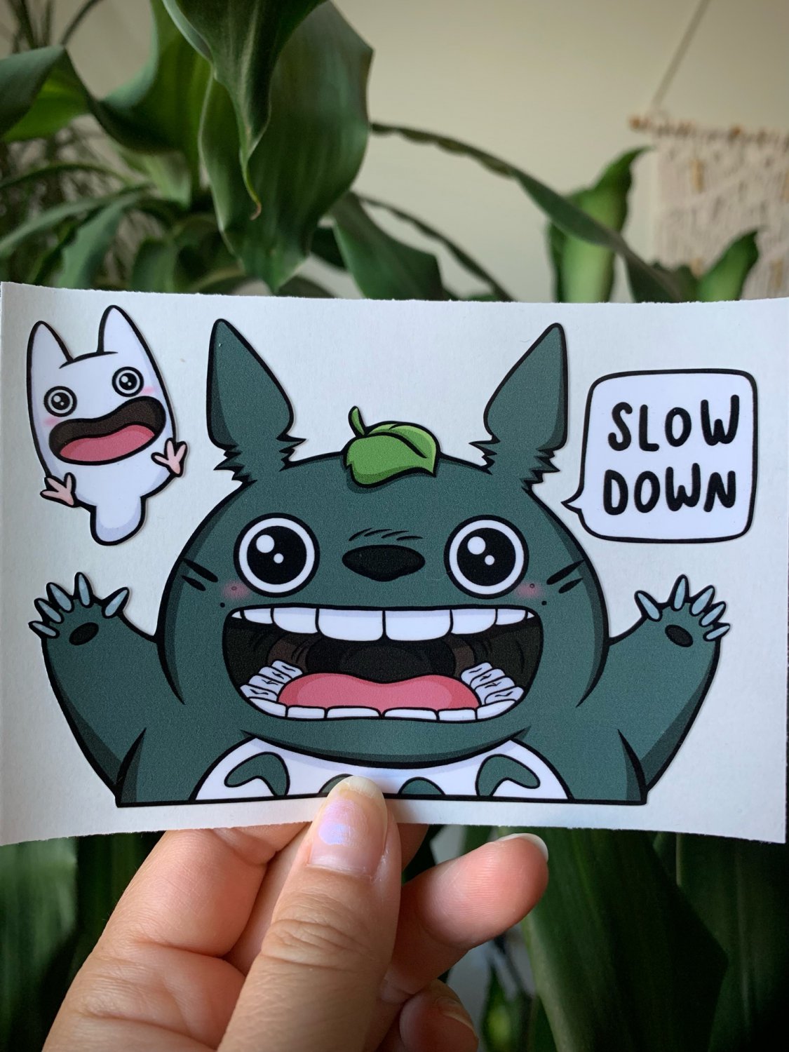 "TOTORO&acirc;�� VINYL STICKER