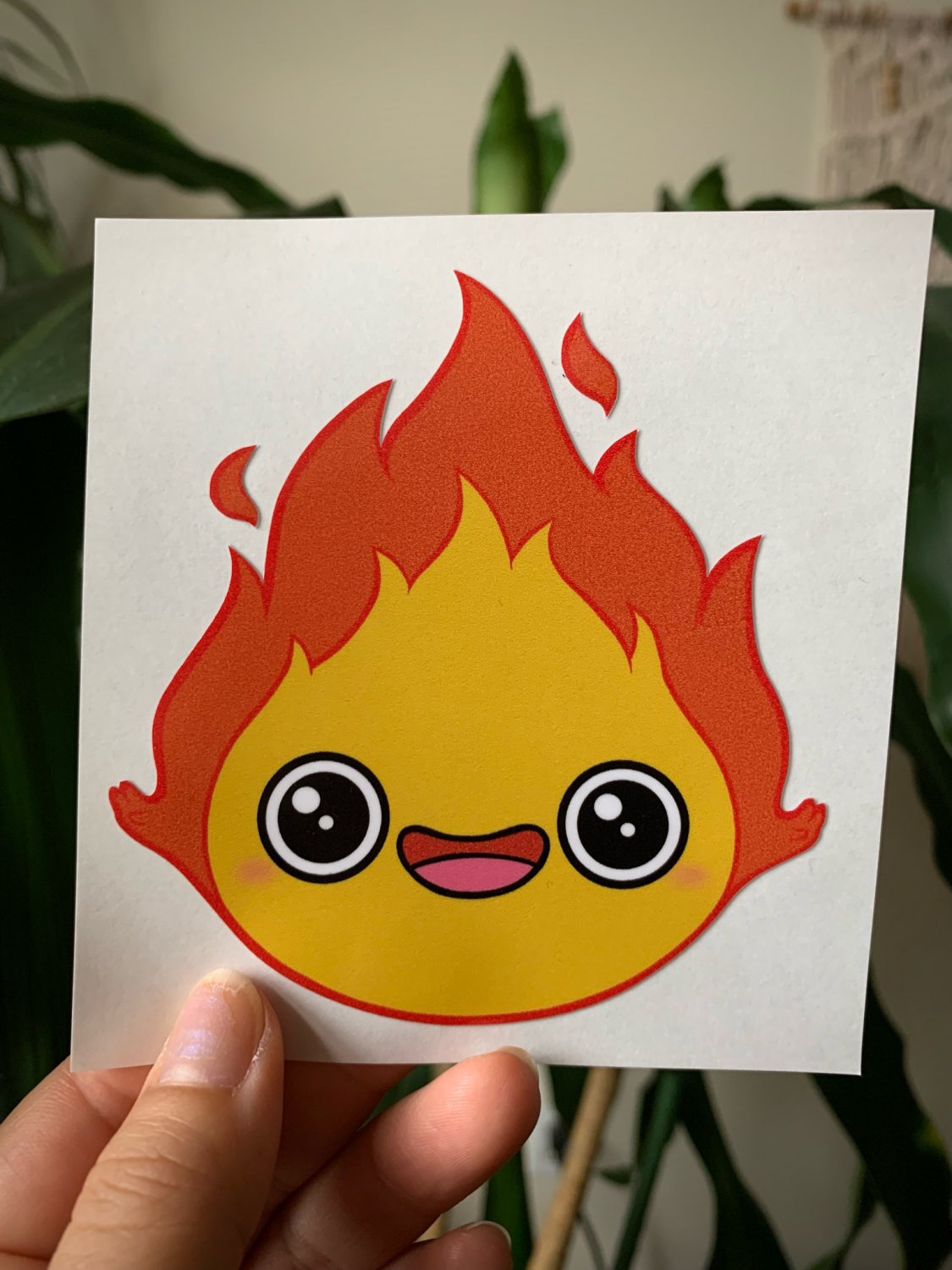 "CALCIFER&acirc;�� VINYL STICKER