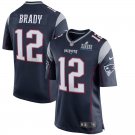 Men's New England Patriots Tom Brady Nike Navy Super Bowl LIII Bound Game Jersey