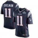 Men's New England Patriots Julian Edelman Nike Navy Super Bowl LIII Bound Game Jersey