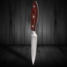 3.5 Inch Damascus Stainless Steel Fruit Knife Chef Kitchen Knives Wooden Handle