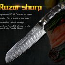 Japanese Damascus VG10 Steel Santoku Knife Stainless Kitchen Knives Chef Knife