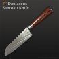 7 Inch Damascus Santoku Knife Japanese Stainless Steel Chef Knife Kitchen Knives