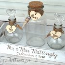 Sand Ceremony Set for 3, Beach Rustic Wedding Unity Sand Ceremony. Personalized Wedding Ceremony