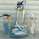 Family Unity Ceremony Sand Set for 2. Sailing boat Shaped. Custom Nautical Wedding. Wedding Gift