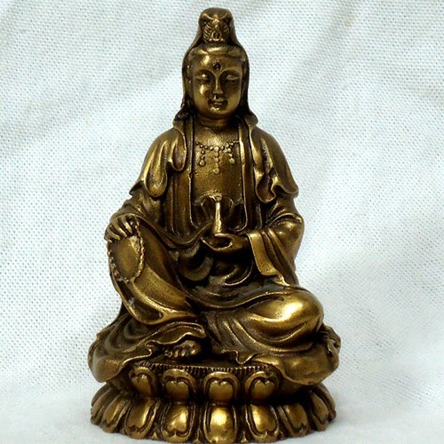 Female Buddha bronze Statue