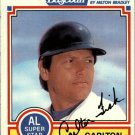 1984 Milton Bradley 9 Carlton Fisk