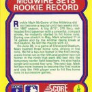1988 Score Magic Motion Trivia 1 Mark McGwire 1988 Score Magic Motion Trivia 1 Mark McGwire