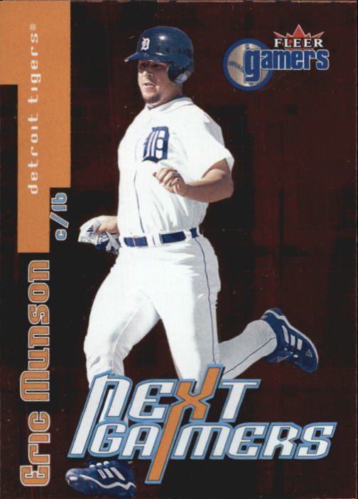 2000 Fleer Gamers 98 Eric Munson NG