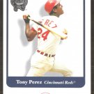 2001 Greats of the Game 120 Tony Perez