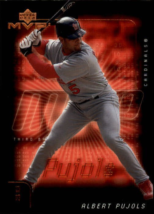2002 Upper Deck MVP 166 Albert Pujols