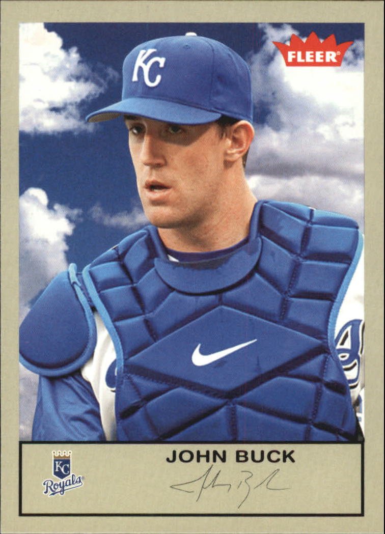 2005 Fleer Tradition Gray Backs 23 John Buck