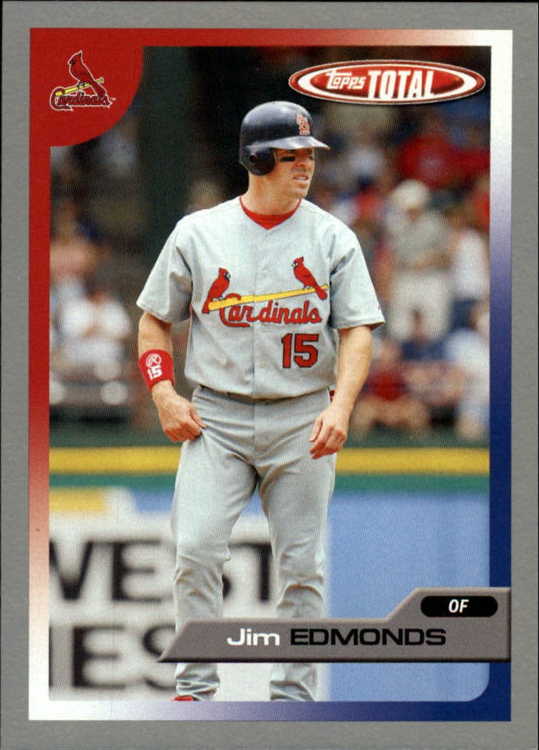 2005 Topps Total Silver 375 Jim Edmonds