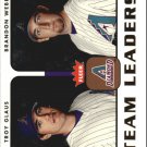 2006 Fleer Team Leaders TL1 T.Glaus/B.Webb