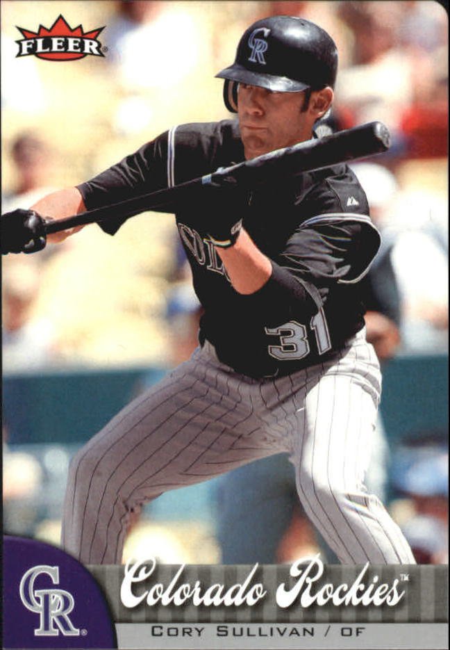 2007 Fleer Mini Die Cuts 233 Cory Sullivan