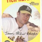 2008 Topps Heritage Black Back 226 Rich Harden