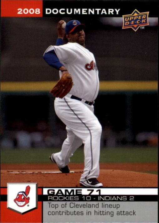 2008 Upper Deck Documentary 2181 C.C. Sabathia